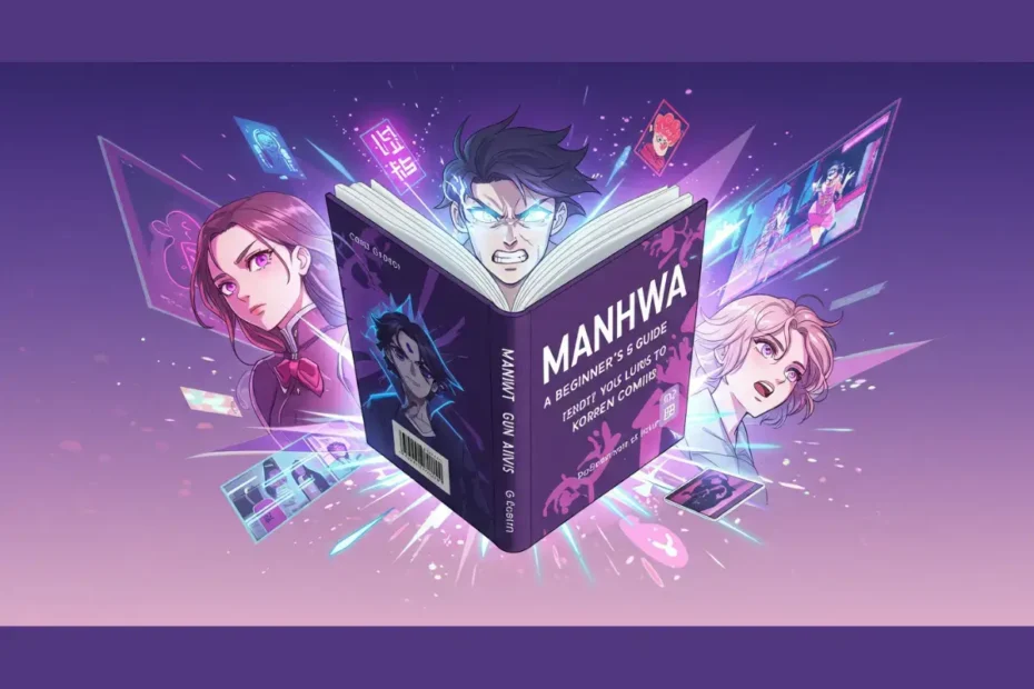 Descubra o Manhwa: o guia completo para iniciantes nos quadrinhos coreanos! Entenda sua origem, popularidade global e a revolução dos webtoons. Comece sua jornada!