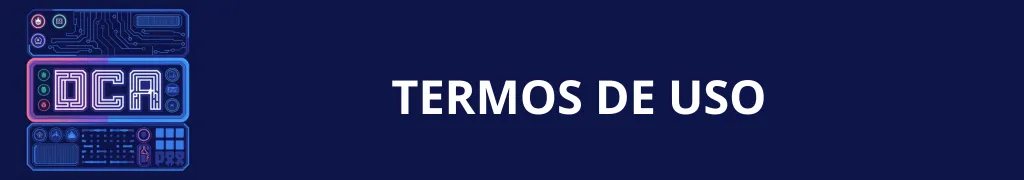 TERMOS DE USO 1 Bem-vindo aos Termos de Uso do dcanerd.com, o Site e serviço online da DCAECIA, inscrita no CNPJ/MF sob o nº 49.642.569/0001-40, doravante denominada “dcanerd.com” e “Nós”. De outro lado, temos o Usuário, cadastrado ou não na Plataforma, doravante denominado “Usuário” e “Você”.