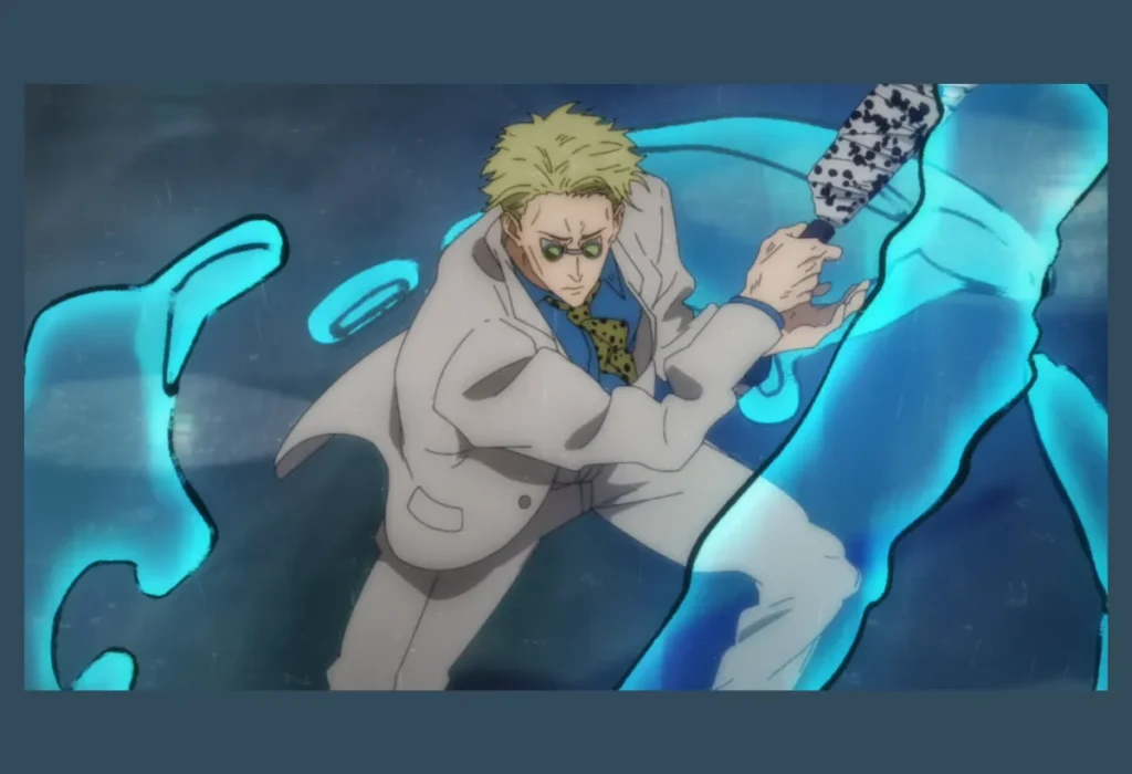Jujutsu Kaisen: O Guia Definitivo Para Entrar no Mundo da Feitiçaria 8 O feiticeiro Kento Nanami usando sua Energia Amaldiçoada para ativar sua Técnica Inata em Jujutsu Kaisen, um exemplo do sistema de poder do anime.