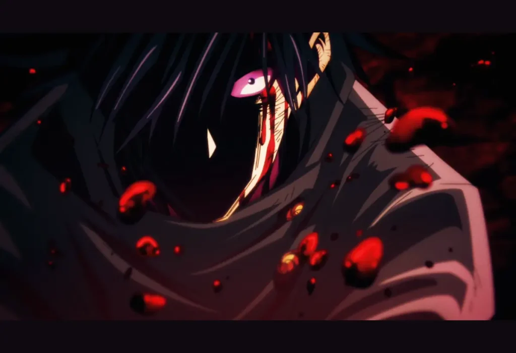 Guia de Poderes: Todas as Expansões de Domínio da 1ª Temporada, Explicadas 5 Megumi Fushiguro no momento em que manifesta sua Expansão de Domínio incompleta, o 'Jardim de Quimeras Sombrio', em Jujutsu Kaisen, mostrando seu imenso potencial.