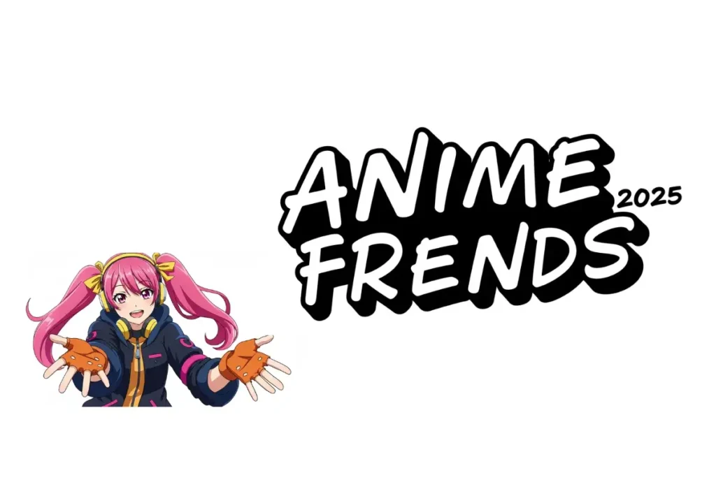 Anime Friends 2025: Tudo sobre o Maior Evento de Cultura Pop Asiática da América Latina 4 Ilustração para a retrospectiva do Anime Friends, mostrando a mascote do evento ao lado do logo, simbolizando a rica história e o legado que constroem a expectativa para 2025.
