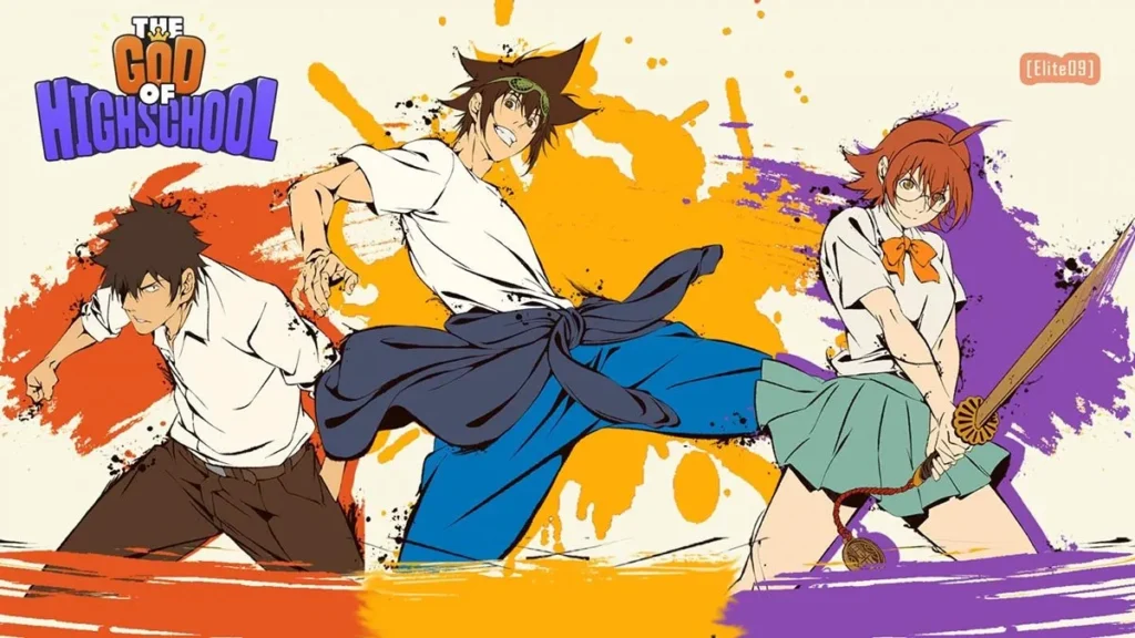 Manhwa: Guia Completo para Iniciantes no Fascinante Mundo dos Quadrinhos Coreanos. 6 Os protagonistas do manhwa The God of High School, um exemplo do futuro brilhante dos quadrinhos coreanos e do sucesso de suas adaptações para anime no cenário global.