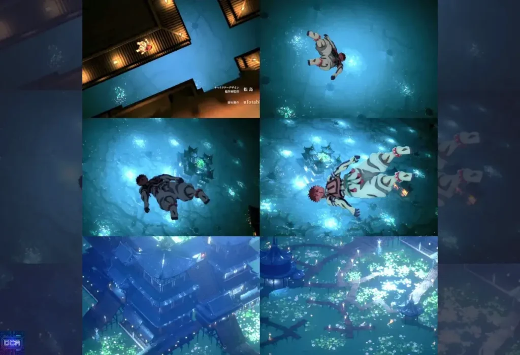 Cenas da derrota de Akaza no primeiro filme da Saga Final de Demon Slayer, que representa a tese da obra sobre 'fechar ciclos dolorosos' e a libertação trágica dos demônios do passado.