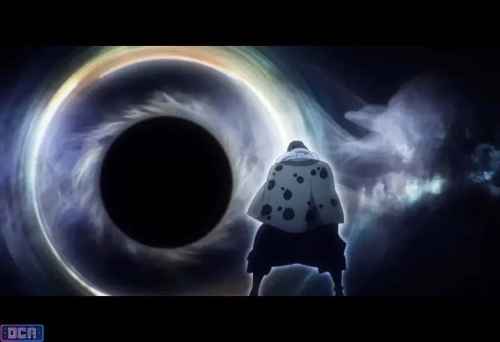 Expansão de Domínio de Satoru Gojo: Vazio Ilimitado Como Funciona? 2 Imagem da Maldição Jogo paralisado dentro do Vazio Ilimitado, ilustrando a análise de como a Expansão de Domínio de Satoru Gojo funciona como uma arma psicológica que anula a mente.