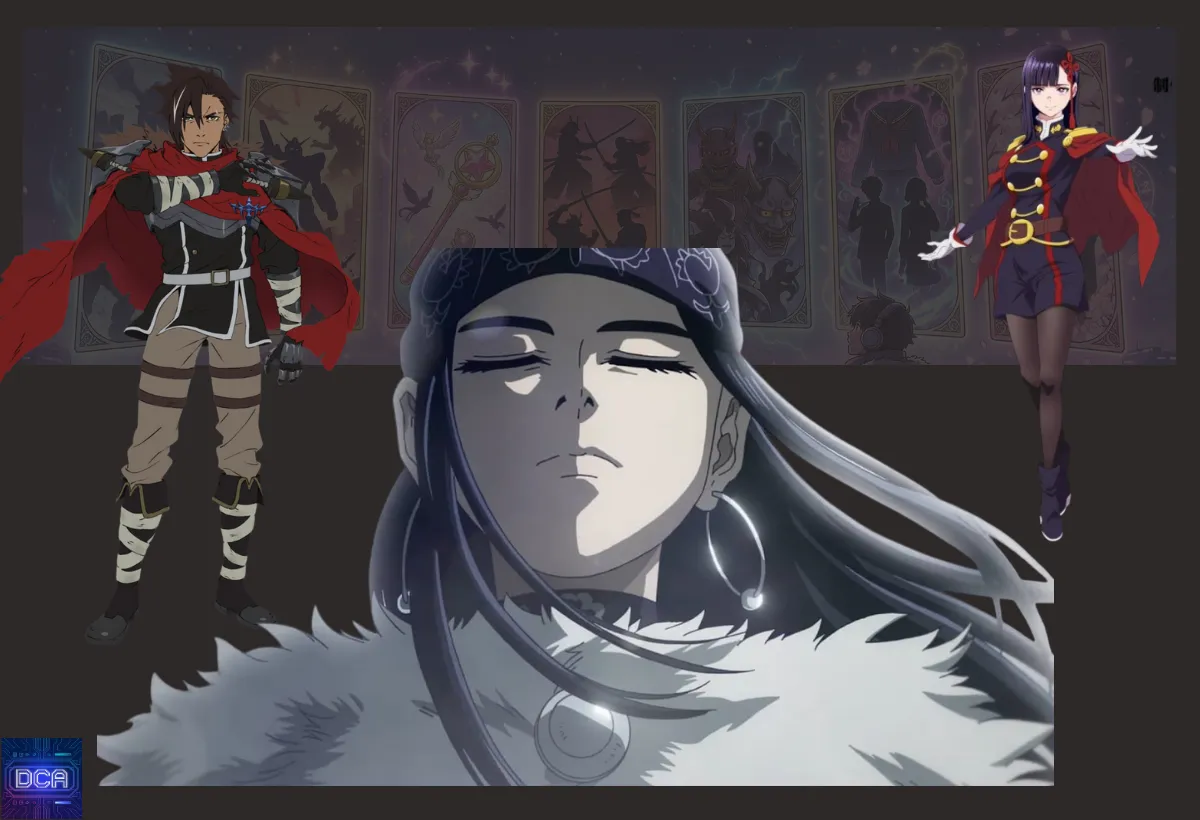 Montagem com personagens de Sentenced to Be a Hero e Fate/strange Fake representando as novas obras da temporada de janeiro de 2026.