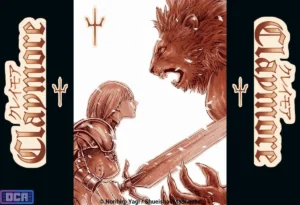 A capa do volume 11 do mangá destaca o confronto brutal entre Clare e o Rei Leão, marcando o exato ponto de divergência da história. Entender esse arco é fundamental para descobrir porque o anime Claymore foi cancelado justamente quando a verdadeira guerra de fantasia sombria estava prestes a explodir.