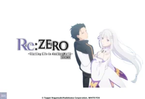 Subaru e Emilia encaram juntos os novos mistérios e perigos iminentes no banner oficial de Re:ZERO Starting Life in Another World (4ª Temporada), transmitindo a esperança e a forte carga emocional da nova fase do anime.